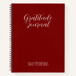 Diario de Gratitud Personalizado | Nombre Personal