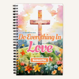 Diario de hacer todo en amor personalizado