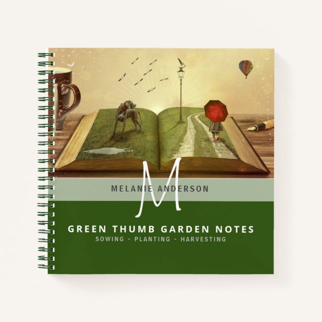 Diario de jardineros verdes de garaje secreto (Anverso)