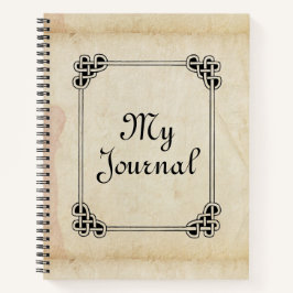 Diario de la bala de aspecto antiguo del marco cel