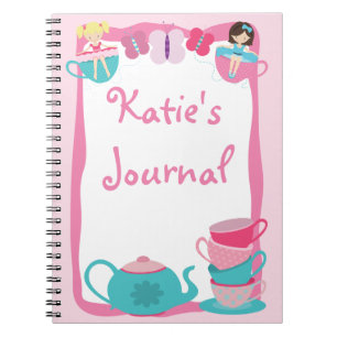 Diario de la fiesta del té - cuaderno
