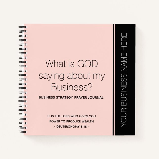 Diario de la Oración Empresarial del Reino Unido (Anverso)