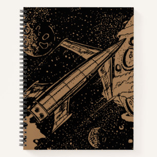 Diario de la viñeta de exploración del espacio de
