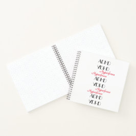 Diario de la viñeta de hiperfoco ADHD