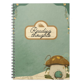 Diario de lectura cottagecore cuaderno