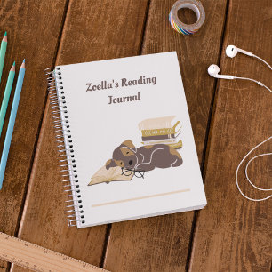 Diario de Lectura Cuaderno Personalizado para Aman