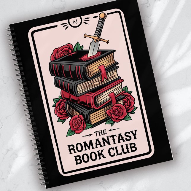 Diario de lectura Monograma Romantasy Book Club (Subido por el creador)