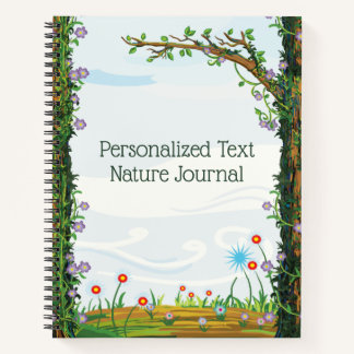 Diario de naturaleza personalizada