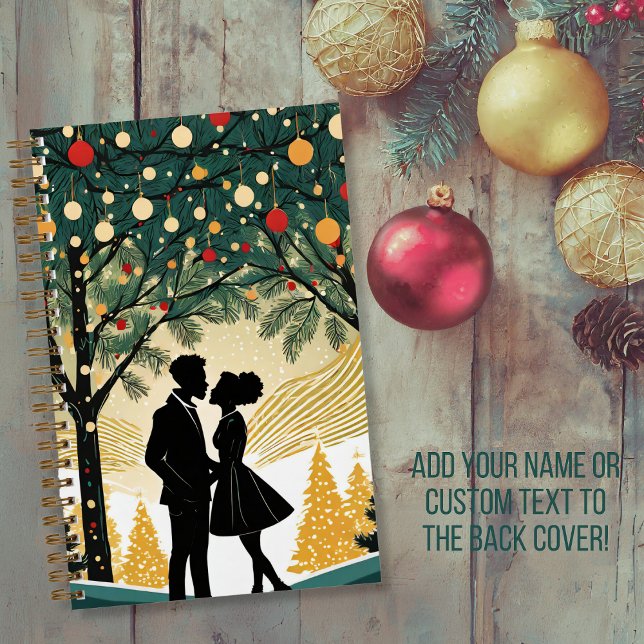 Diario de Navidades "Brillantes Noches de Vacacion (Celebrate the joy of the holidays with this "Bright Holiday Lights" Christmas Journal. )