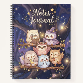 Diario de notas de búhos