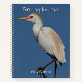 "Diario de observación de aves" Cuaderno en espira