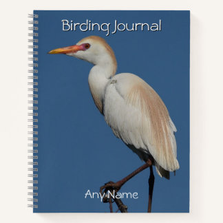 "Diario de observación de aves" Cuaderno en espira