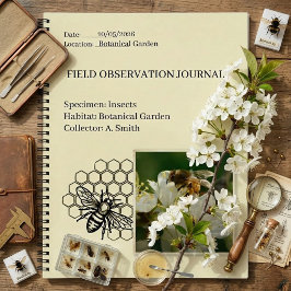 Diario de Observación de Campo de Insectos y Natur
