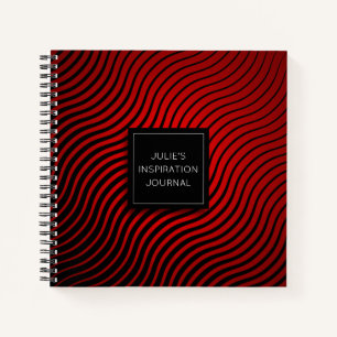 Diario de ondas geométricas personalizadas