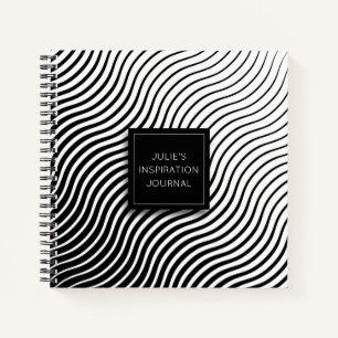 Diario de ondas geométricas personalizadas