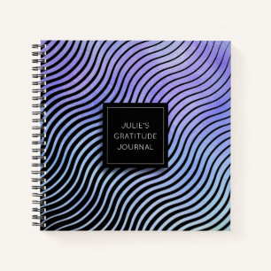 Diario de ondas geométricas personalizadas