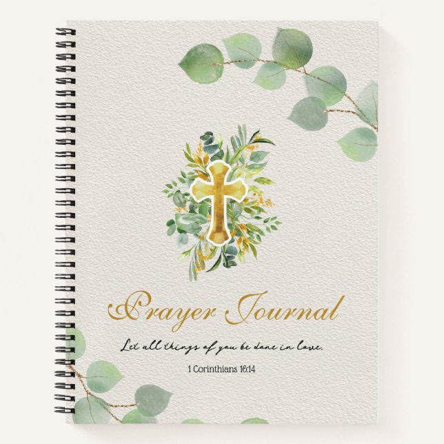 Diario de oración Cruz Jesús (Anverso)