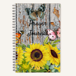 Diario de Oración de Girasoles y Mariposas