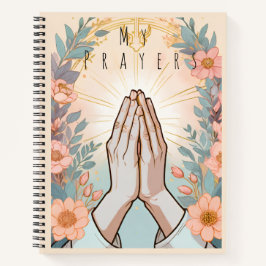 Diario de Oración / Manos Florales en Oración Cris
