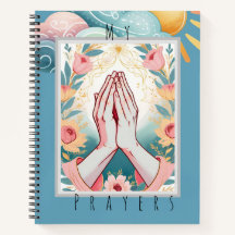 Diario de Oración / Manos Florales en Oración Cris