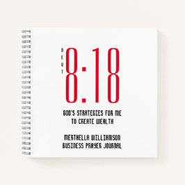 Diario de Oración Personalizado para Negocios DEUT