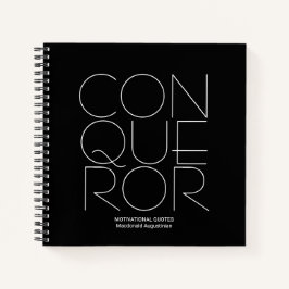 Diario de oraciones de CONQUEROR personalizado