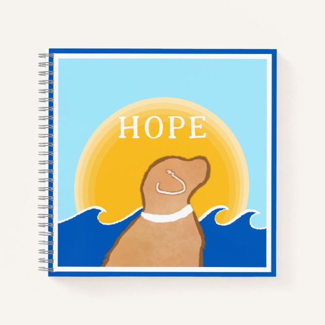 Diario de oraciones de niños de Golden Dog HOPE (Anverso)