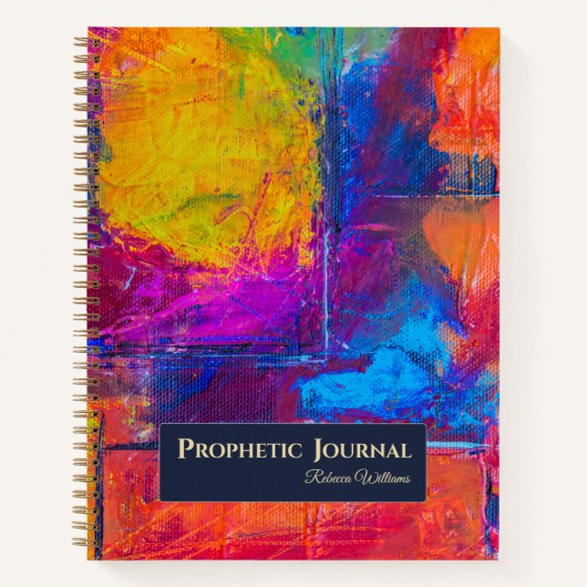 Diario de oraciones proféticas personalizadas (Anverso)