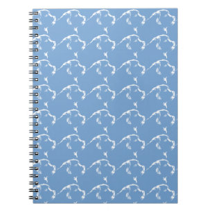 Diario de perro de Terranova con cuaderno de cacho