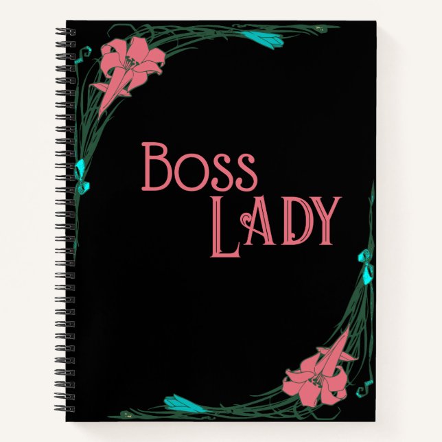 Diario de Personalizable "Boss Lady" (Anverso)