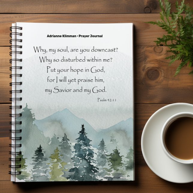 Diario de plegarias de la Biblia personalizada con (Subido por el creador)