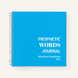 Diario de plegarias personalizado