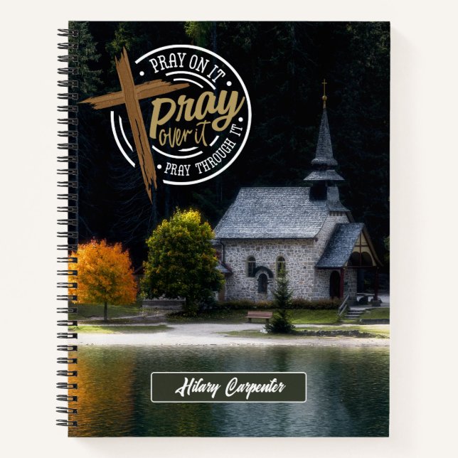 Diario de plegarias religiosas de escritura de igl (Anverso)