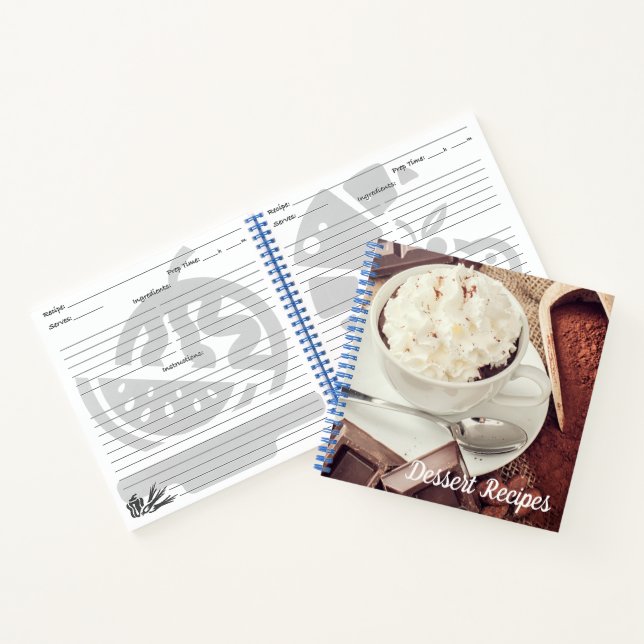 Diario de receta de postre (Interior)