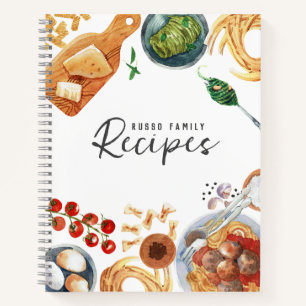 Diario de recetas de cocina italiana