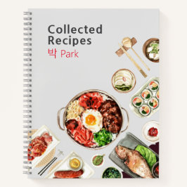 Diario de recetas de Personalizable de cocina core
