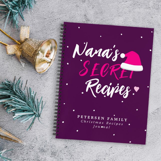 Diario de recetas familiares de Navidades modernos (Subido por el creador)