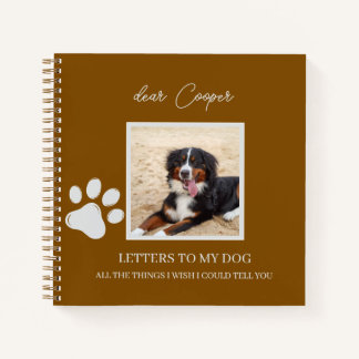 Diario de recuerdo memorial para perros Pérdida de