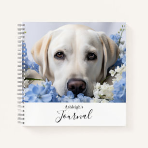 Diario de recuperación de Labrador amarillo person