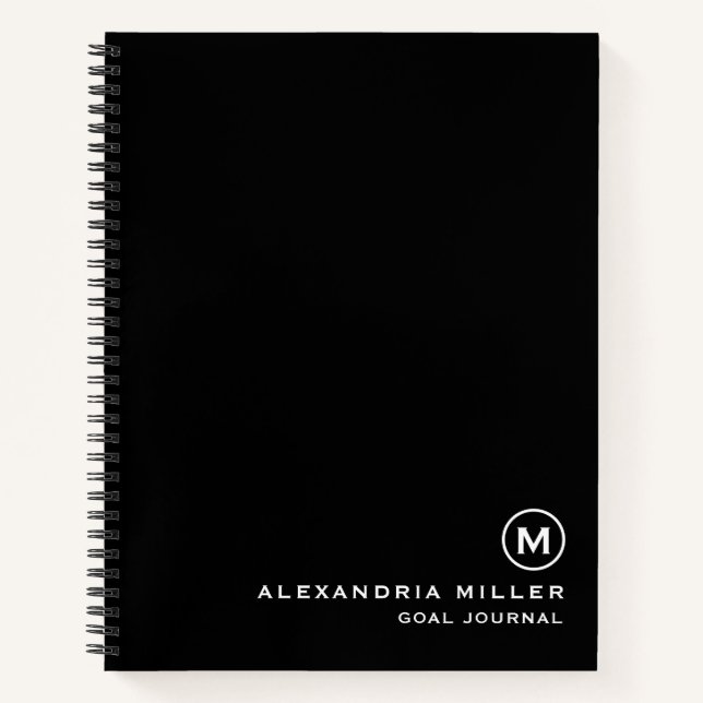 Diario de seguimiento de objetivo personalizado (Anverso)