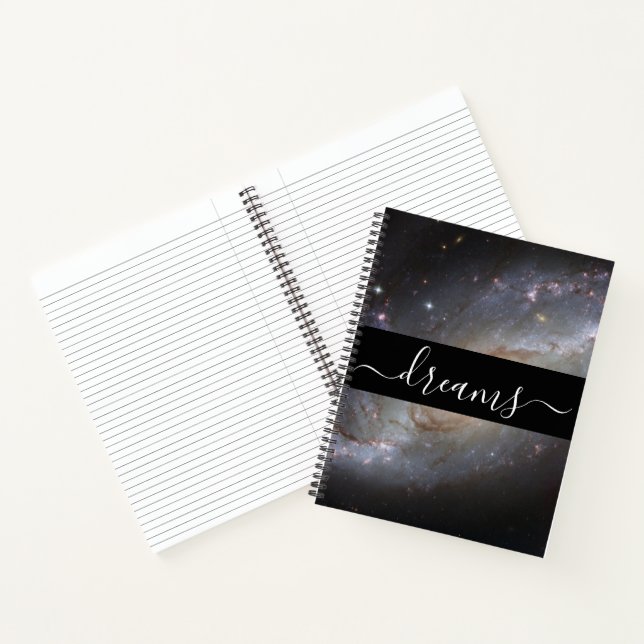 Diario de sueños cósmicos personalizable (Interior)
