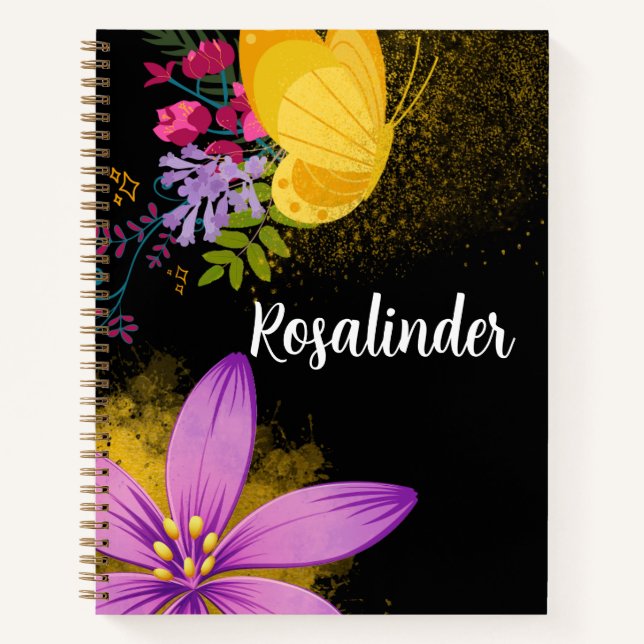 Diario de sueños de mariposa (Anverso)