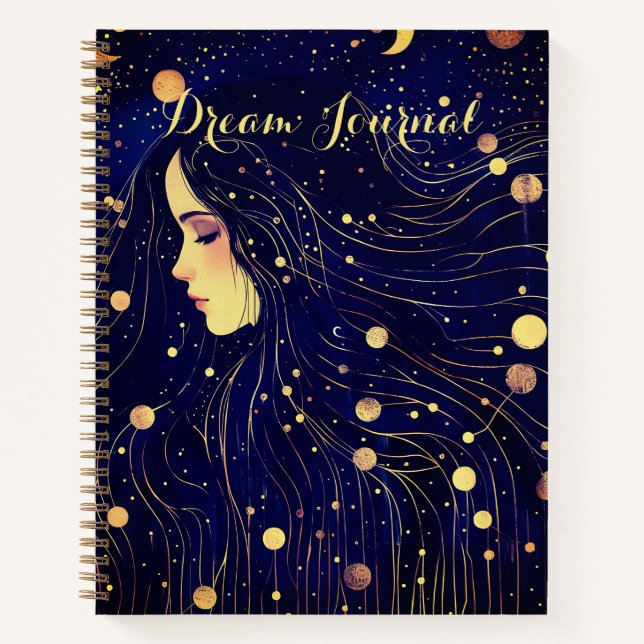 Diario de Sueños Diosa Celestial del Cielo (Anverso)