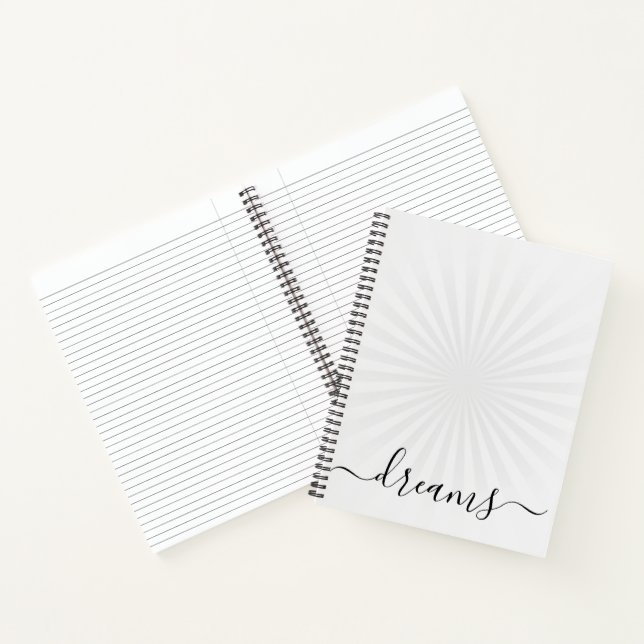 Diario de Sueños Estallido de Sol Blanco Personali (Interior)