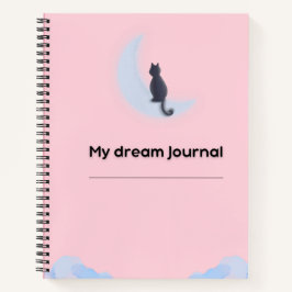 Diario de Sueños Kawaii Cuaderno Rosa Pastel Nubes