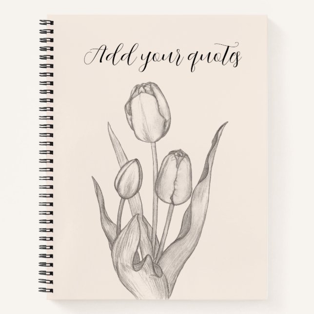 Diario de Texto Personalizado, Cuaderno de Nombre  (Anverso)