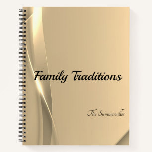 Diario de tradiciones familiares y recetas Golpe