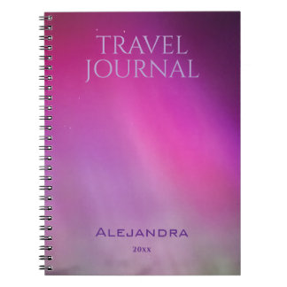 Diario de viaje Aurora Nombre Año Cuaderno