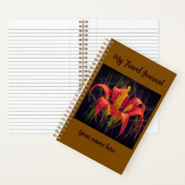 "Diario de Viaje" Cuaderno en Espiral