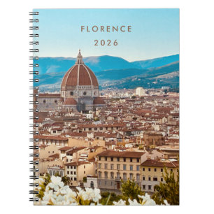 Diario de viaje de Florencia Italia Cuaderno